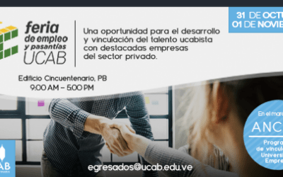 Feria de Empleo y Pasantías UCAB 2018